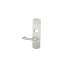 Left Hand Reverse Single Cylinder Keyed Entry Night Latch Exterior Trim with 03 Style Lever for 98 and 99 Series Exit Devices