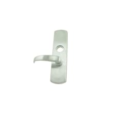 Left Hand Reverse Single Cylinder Keyed Entry Night Latch Exterior Trim with 17 Style Lever for 98 and 99 Series Exit Devices