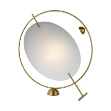 Como 20" Integrated LED Table Lamp with Aluminum Shade