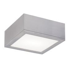 Rubix 10" Wide LED Indoor/Outdoor Flush Mount Ceiling Fixture / Wall Light