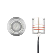 2" LED Inground Light with Louvered Glass - 12 Volt