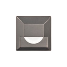 3" Square LED Step and Wall Light - 12 Volt