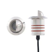 Single Inground Indicator Light 3" Wide 12V LED In-Ground Well Light