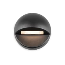 3" Tall LED Round Step and Wall Light - 12 Volt