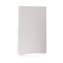 5" Tall Vertical LED Step and Wall Light - 12 Volt