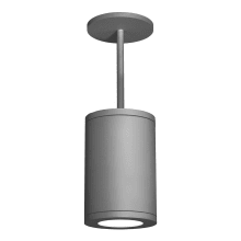 Tube Single Light 7-7/8" Wide Integrated LED Outdoor Mini Pendant with 40° Beam Spread
