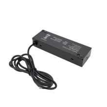 InvisiLED Basics Remote Power Supply 60W 120VAC Input with 6ft Lead Wire and Basics Connector