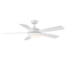 Odyssey 52" 5-Blade Indoor / Outdoor Smart LED Ceiling Fan with Remote Control