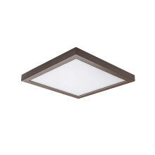 Square 5" Wide LED Indoor / Outdoor Flush Mount Ceiling Fixture / Wall Sconce