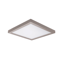 Square 5" Wide LED Indoor / Outdoor Flush Mount Ceiling Fixture / Wall Sconce