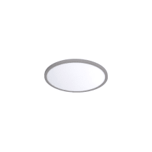 Round Single Light 7" Wide Integrated LED Flush Mount Ceiling Fixture