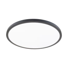 Round Single Light 15" Wide Integrated LED Flush Mount Ceiling Fixture