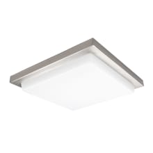 Metro 18" Wide LED Flush Mount Ceiling Fixture / Wall Light with Acrylic Diffuser