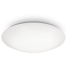 Glo 17" Wide LED Flush Mount Ceiling Fixture / Wall Light with Selectable Color Temperature
