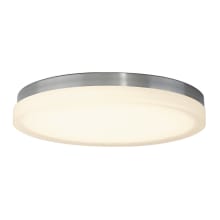 Slice 14" Wide Integrated LED Flush Mount Drum Ceiling Fixture / Wall Sconce