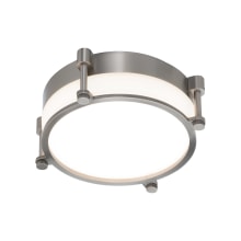 Wright 10" Wide LED Flush Mount Drum Ceiling Fixture / Wall Sconce