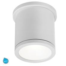 5" Wide LED Indoor/Outdoor Flush Mount Ceiling Fixture - 3000K and 35° Beam Spread