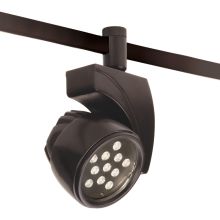 LEDme Reflex Pro Low Voltage 5.25" Wide Energy Star 2700K High Output LED Track Head for Flexrail1 Systems with 45 Degree Beam Spread
