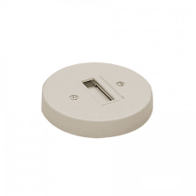 Round Monopoint Canopy for L-Track Fixtures