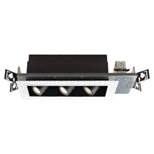 Precision Multiples LED IC Rated New Construction Housing for 4" Trims with 20° Spot Beam Spread and ELV Dimming