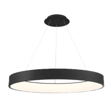 Corso 42-1/2" Wide Integrated LED Ring Chandelier