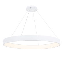 Corso 53" Wide LED Ring Chandelier