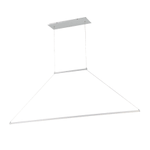 E=MC2 47" Wide Integrated LED Linear Chandelier