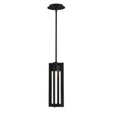 Chamber Single Light 5-1/2" Wide Integrated LED Outdoor Mini Pendant
