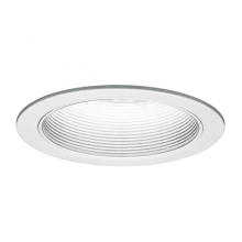 Recessed Lighting Trims Single Light 6 Baffle Recessed Trim