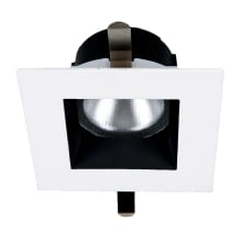 Aether 2" Square Recessed Trim with LED Light Engine and 40° Flood Beam Spread