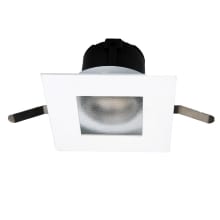 Aether 2" Square Recessed Wall Wash Trim with LED Light Engine