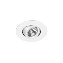 Oculux 2" LED Adjustable Recessed Trim with New Construction / Remodel Convertible Housing and Flood Beam Spread