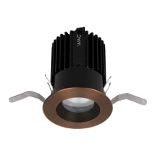 Volta 2" Shallow Regressed Downlight with LED Light Engine and 25 Degree Narrow Beam Spread