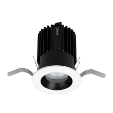 Volta 2" Shallow Regressed Downlight with LED Light Engine and 12 Degree Spot Beam Spread