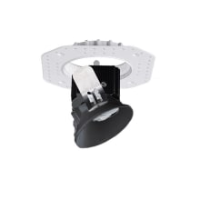 Aether 3.5" Round Adjustable Invisible Trim with LED Light Engine and 50° Flood Beam Spread