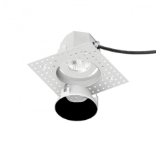 Aether 3.5" Round Invisible Trim with LED Light Engine and 45 Degree Flood Beam Spread