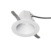 Aether Color Changing 3-1/2" LED IC Rated Reflector Trim and New Construction Housing with Flood Beam Spread