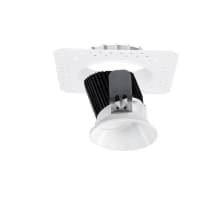 Aether 3.5" Round Adjustable Wall Wash Invisible Trim with LED Light Engine and 50° Flood Beam Spread