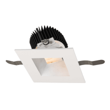 Aether Color Changing 3-1/2" LED Adjustable Square Trim and New Construction Housing with Flood Beam Spread
