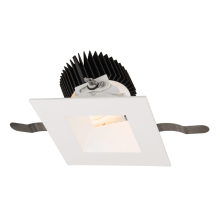 Aether Color Changing 3-1/2" LED Adjustable Square Trim and New Construction Housing with Narrow Beam Spread