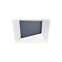 Oculux Architectural 3.5" Square Recessed Trim - Wall Wash, Trimless