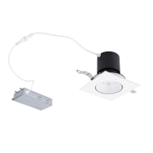 Patriot 3" Adjustable Square Selectable Color Temperature LED Recessed Trim - IC Rated and Airtight