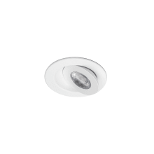 Lotos LED Canless Recessed Fixture with 5" Wafer Trims - Fire Rated and Airtight