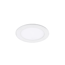 Lotos LED Canless Recessed Fixture with 5" Wafer Trims - Fire Rated and Airtight