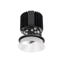 Volta 4.5" Round Adjustable Invisible Trim with LED Light Engine and 25 Degree Narrow Beam Spread