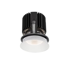 Volta 4.5" Round Invisible Shallow Regressed Trim with LED Light Engine and 45 Degree Flood Beam Spread