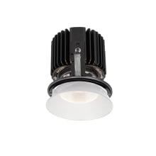 Volta 4.5" Round Invisible Shallow Regressed Trim with LED Light Engine and 60 Degree Wide Beam Spread