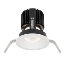 Volta 4.5" Round Shallow Regressed Trim with LED Light Engine and 45 Degree Flood Beam Spread