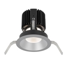 Volta 4.5" Round Shallow Regressed Trim with LED Light Engine and 25 Degree Narrow Beam Spread