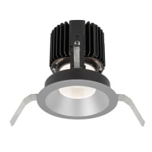 Volta 4.5" Round Shallow Regressed Trim with LED Light Engine and 60 Degree Wide Beam Spread